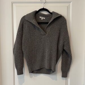 Madewell Heather Gray Knit Sweater